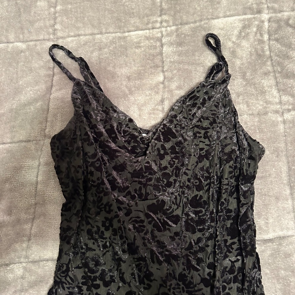 urban outfitters velvety cowl neck tank top